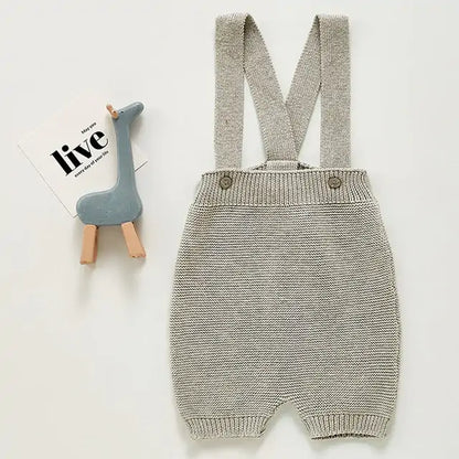 CuddlyClouds Knit Romper