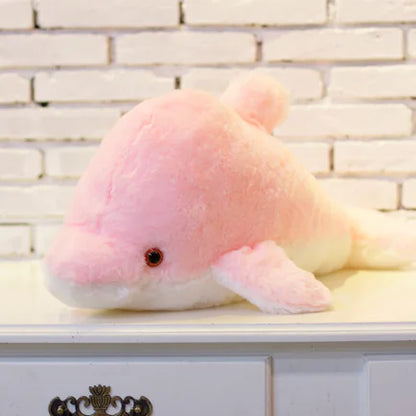 Dolphin Doll Glowing Pillow